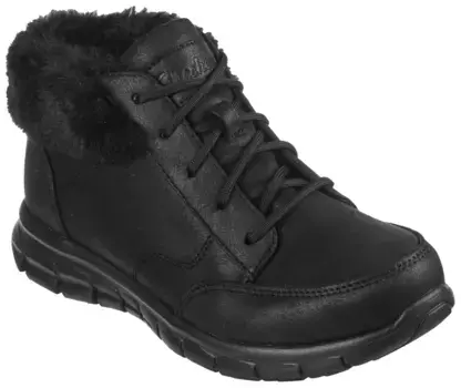 Зимние ботинки Skechers "SYNERGY - WARM SEEKER", с мягкой стелькой, черный