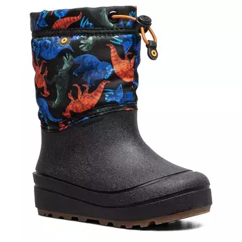 Зимние ботинки Snow Shell /для маленьких/больших детей Bogs, черный