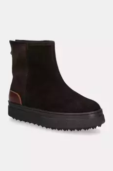 Зимние ботинки Snowhill из замши Gant, коричневый