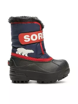 Зимние ботинки Sorel Toddler Snow Commander Boot NV5190-466, темно-синий