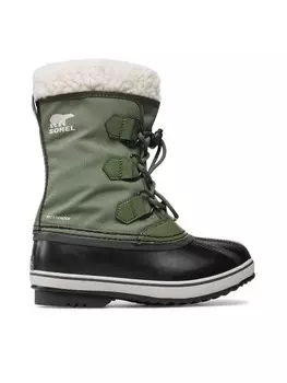 Зимние ботинки Sorel, зеленый