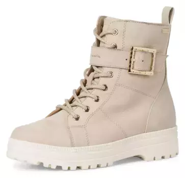 Зимние ботинки Tamaris COMFORT с язычком и регулируемой пряжкой, кремовый