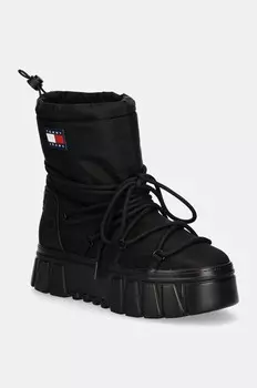 Зимние ботинки TJW HYBRID BOOT Tommy Jeans, черный