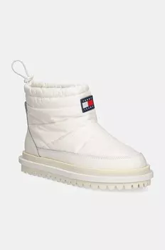 Зимние ботинки TJW PADDED FLAT BOOT WL Tommy Jeans, белый