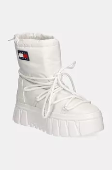 Зимние ботинки Tommy Jeans TJW HYBRID BOOT, белый