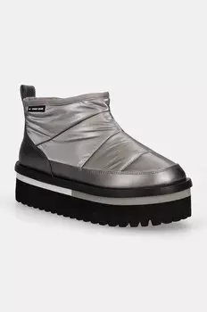 Зимние ботинки Tommy Jeans TJW NYLON FLATFORM BOOT WL, серый