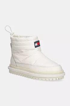 Зимние ботинки Tommy Jeans TJW PADDED FLAT BOOT WL, белый