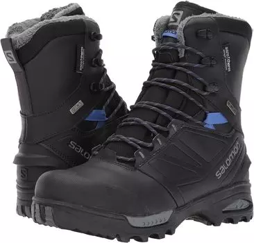 Зимние ботинки Toundra PRO CS WP Salomon, цвет Phantom/Black/Amparo Blue
