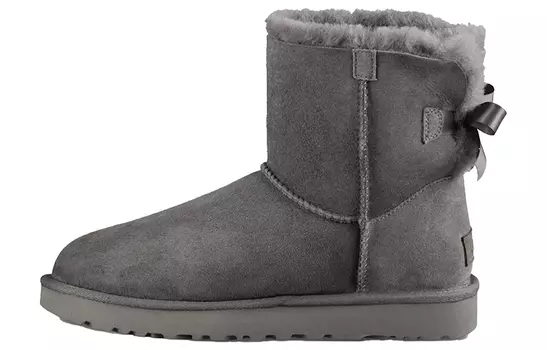 Угги UGG Mini Bailey Bow Ii Boot Grey Women's