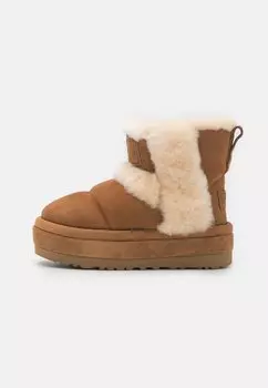 Зимние ботинки UGG ЧИЛЛАПИК КЛАССИЧЕСКИЙ, каштановый