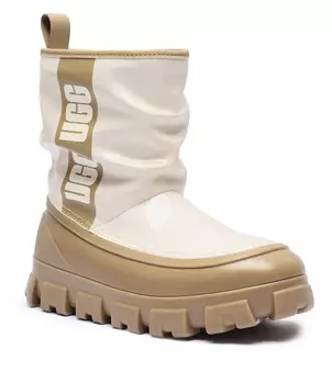 Зимние ботинки UGG CLASSIC BRELLAH MINI, бежевый