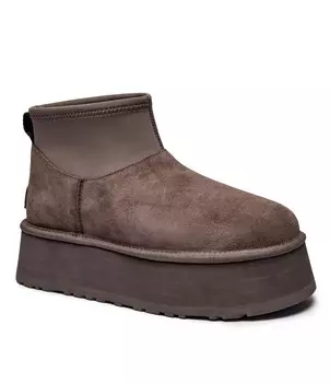 Зимние ботинки UGG Classic Mini Dipper, серый