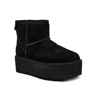 Зимние ботинки UGG Classic Mini Platform, черный