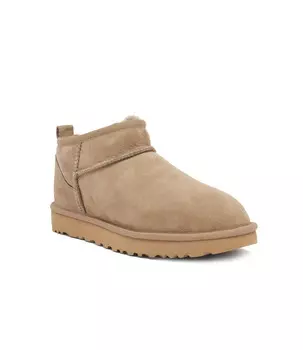 Зимние ботинки UGG CLASSIC ultra mini, бежевый