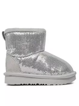 Зимние ботинки Ugg, серебряный
