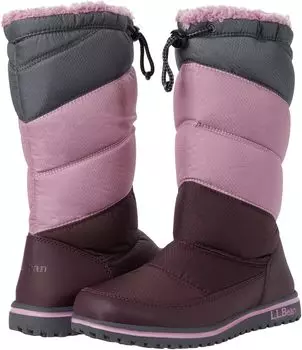 Зимние ботинки Ultralight Water Resistant Snow Boot Tall L.L.Bean, цвет Dark Plum/Mauve Berry