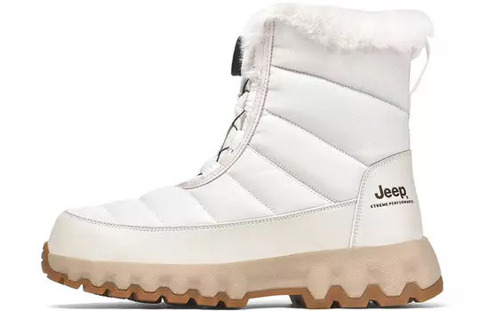 Зимние ботинки унисекс белые Jeep
