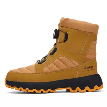 Зимние ботинки унисекс черные Jeep