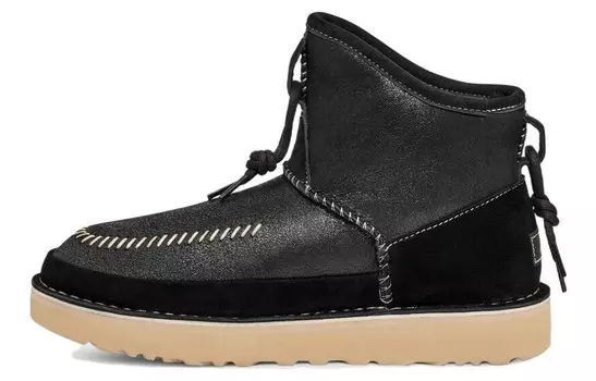 Зимние ботинки унисекс черные Ugg