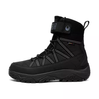 Зимние ботинки унисекс черный Gluna