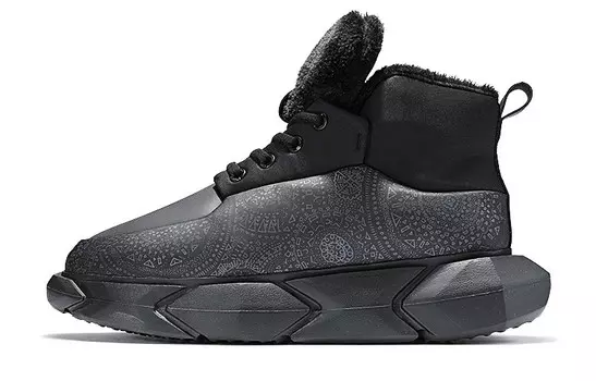 Зимние ботинки унисекс черный Norvincy