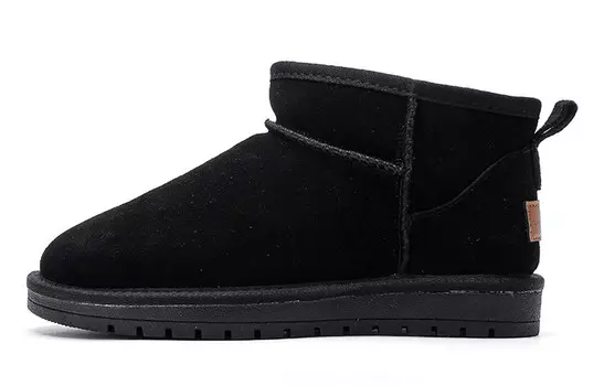 Зимние ботинки унисекс черный Paul Frank