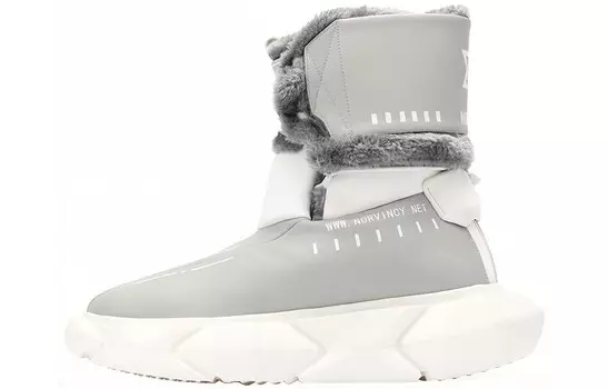 Зимние ботинки унисекс горохово-зеленый Norvincy