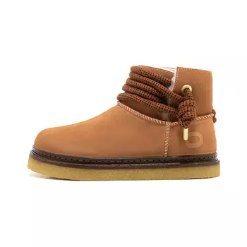 Зимние ботинки унисекс коричневые Oetzi