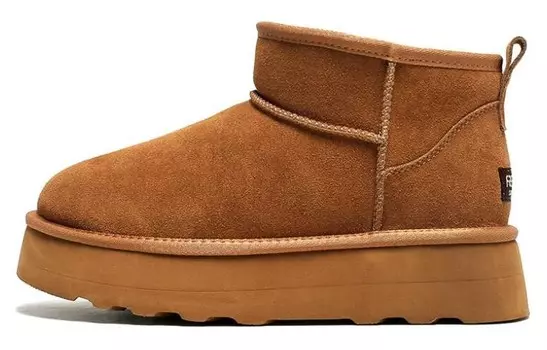 Зимние ботинки унисекс коричневый Gigiryo