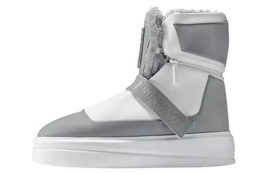 Зимние ботинки унисекс ярко-серый Norvincy