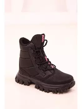 Зимние ботинки унисекс с кожаной отделкой на шнуровке Soho Exclusive