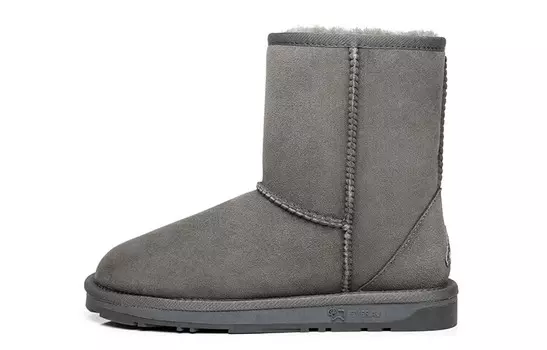 Зимние ботинки унисекс серые Everau
