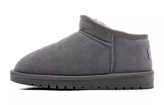 Зимние ботинки унисекс серые Warrior