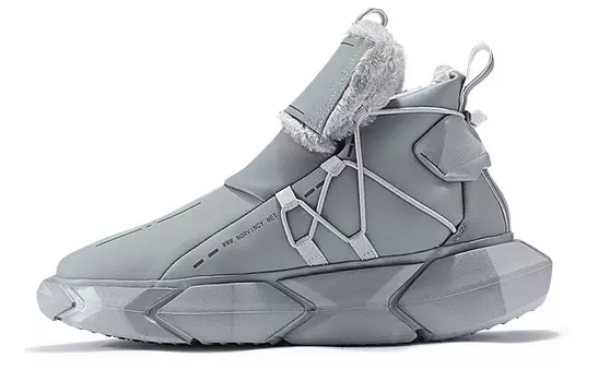 Зимние ботинки унисекс серый Norvincy