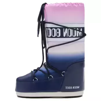 Зимние ботинки унисекс синий Moon Boot