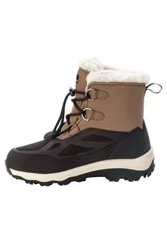 Зимние ботинки Vojo Shell Texapore Mid Unisex Jack Wolfskin, цвет brown black