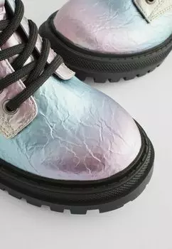 Зимние ботинки WARM LINED Next, серый металлик