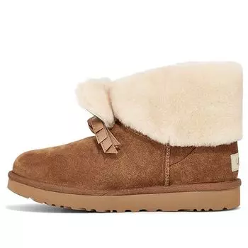 Зимние ботинки (WMNS) UGG Classic Mini II CNY(Chinese New Year) Snow boots Chestnut, коричневый