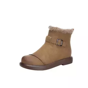 Зимние ботинки женские Abcfjg, хаки