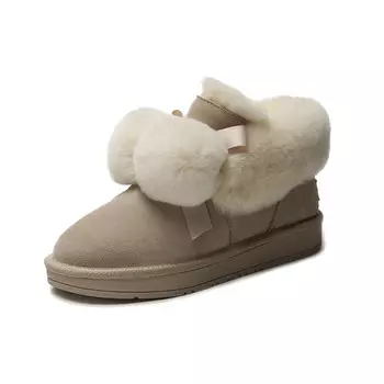 Зимние ботинки женские Abcio, кремовый