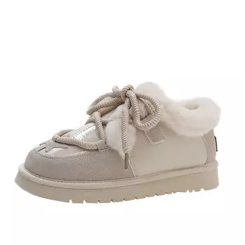 Зимние ботинки женские Abcylm, бежевый