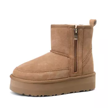 Зимние ботинки женские Aiqinisha, цвет Chestnut