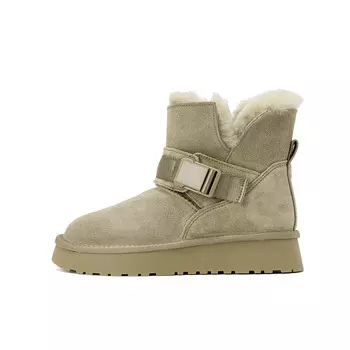 Зимние ботинки женские Aokang, зеленый