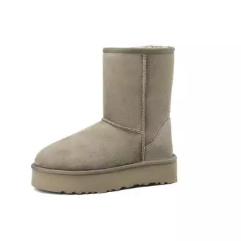 Зимние ботинки женские Bai Shiting, цвет Antelope Brown