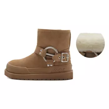 Зимние ботинки женские Belle, хаки