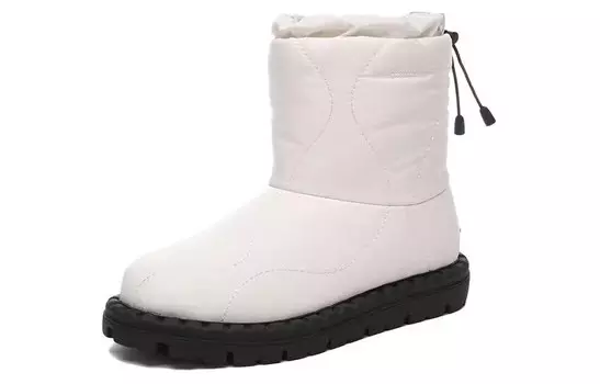Зимние ботинки женские белые Everau