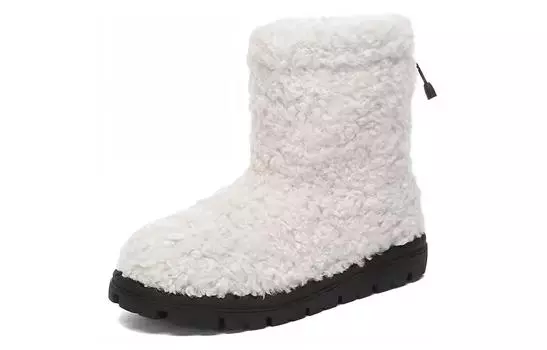 Зимние ботинки женские белые Everau