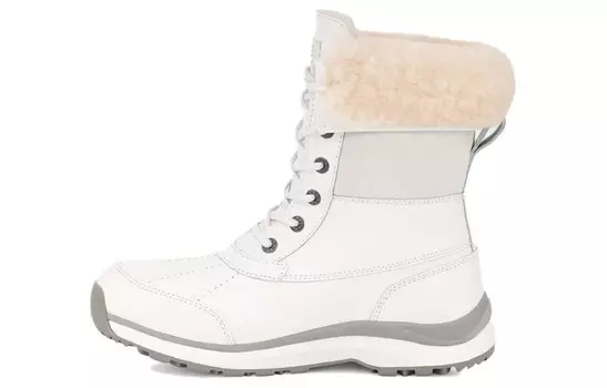 Зимние ботинки женские белые Ugg