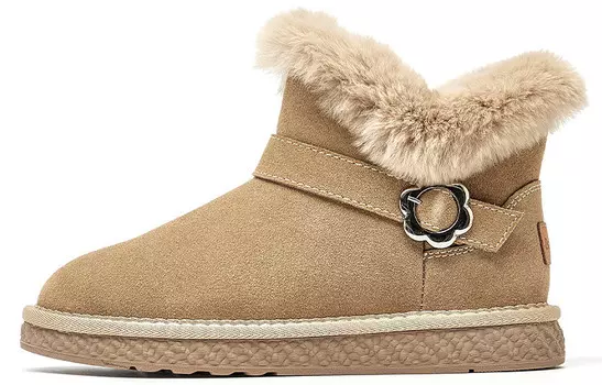 Зимние ботинки женские бежевые Beau Today