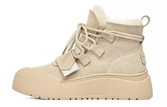 Зимние ботинки женские бежевые C°Banner